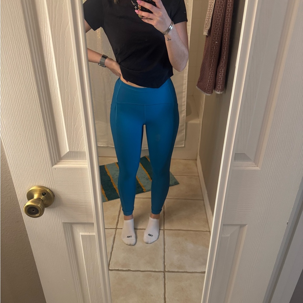 Lululemon Hawaii blue swift speed tight